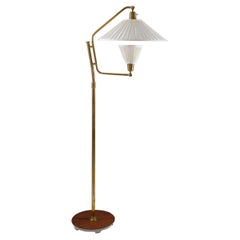 Scandinavian Midcentury Floor Lamp by Bertil Brisborg for NK