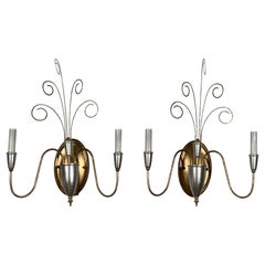 Pair of Neoclassic Style Wall Sconces