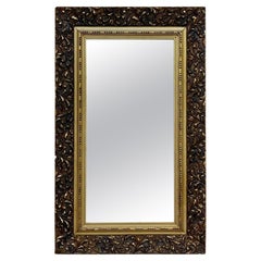 Vintage French Mirror with Gold Frame