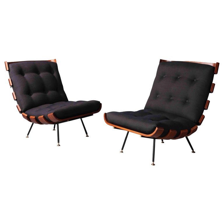 Pair of Lounge Chairs For Sale at 1stDibs