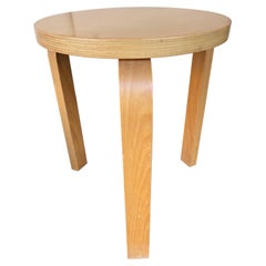 Alvar Aalto Wood Birch Stool 60, Finland, 1930s