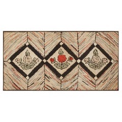 Antique American Hooked Rug 2' 0'' x 3' 10''