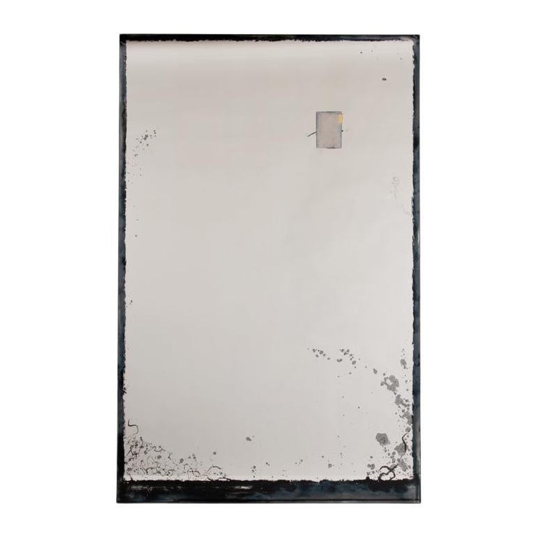 Kiko Lopez, Monolith Series #6, Hand-silvered Wall Mirror, France, 2021 For Sale
