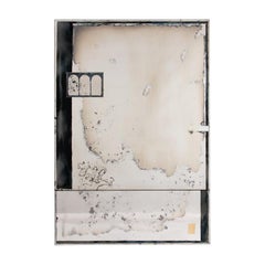 Kiko Lopez, Monolith Series #4, Hand-silvered Wall Mirror, France, 2021