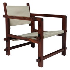 Rosewood Sling Chair, Brazil, c1960