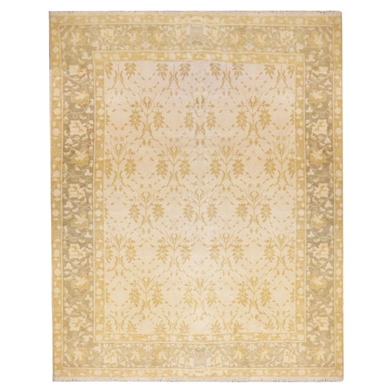 Handgefertigter Agra Design Classic Teppich aus Wolle. 3.70 X 2.70