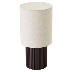 Manhattan SC52, Brass & Canvas Table Lamp by Space Copenhagen for &Tradition