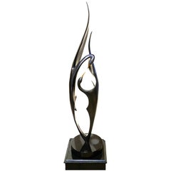 Gene Guibord Large Bronze Birds 'Duet' #1/50 Sculpture