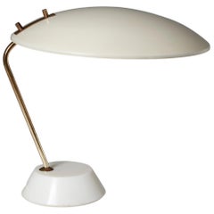 Stilnovo Lamp Bruno Gatta, Model 8023, Carrara White Marble Base, 1960