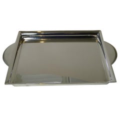 Stylish French Cocktail Tray by Christofle, Paris c.1940