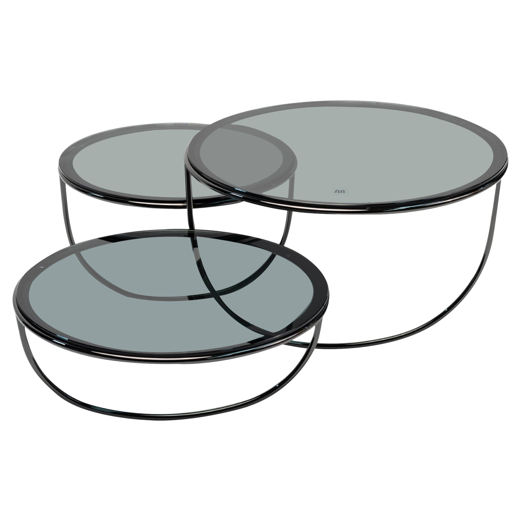 Manufacture-Paris Trio-Tisch, entworfen von Nendo