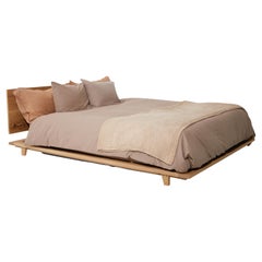 Mordern Platform Bed with Head Board by Stille Home