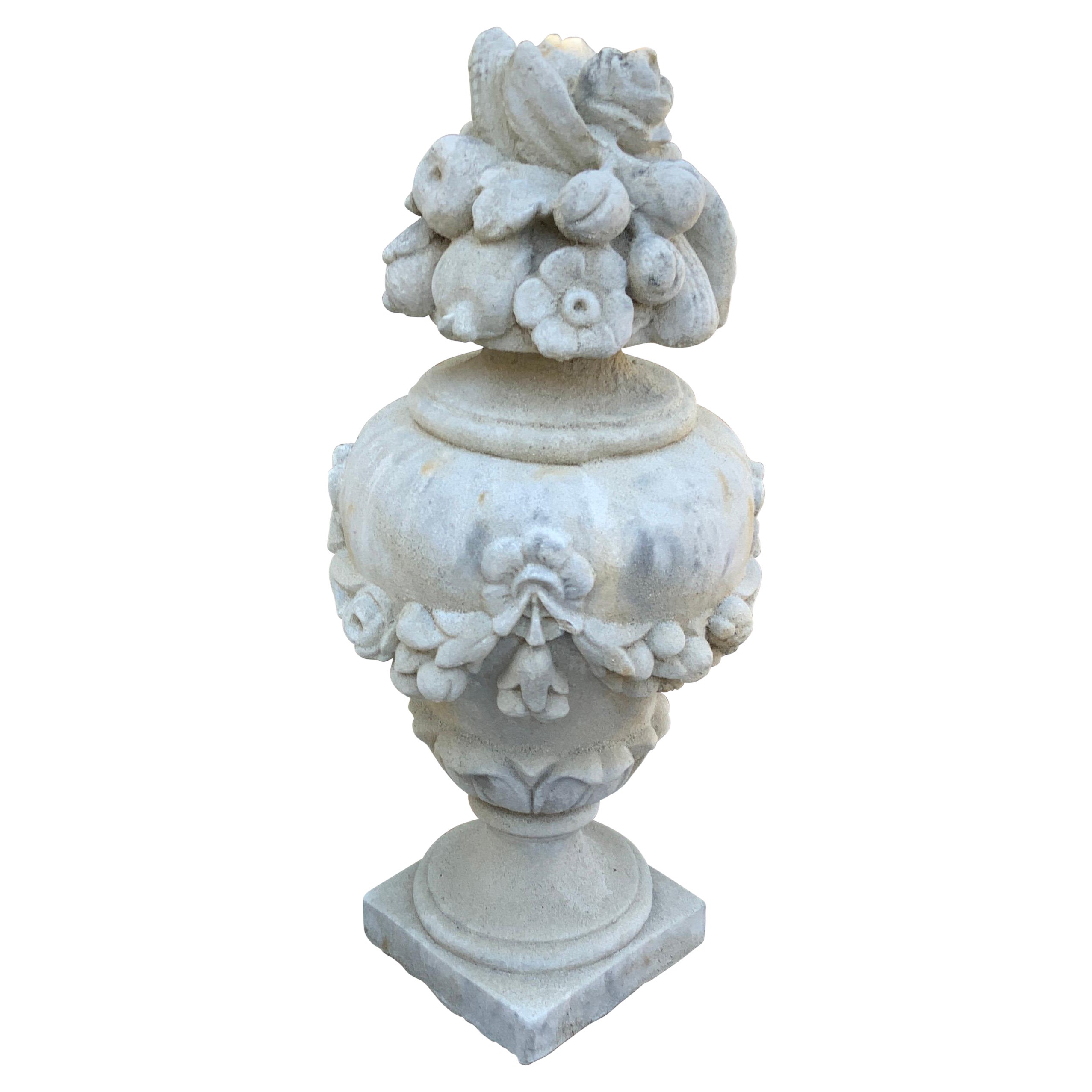 Contemporary Flower Finial For Sale