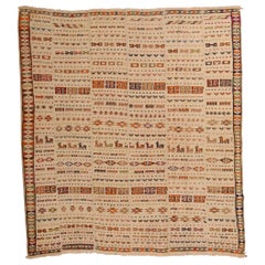 Vintage Jajim or Cicim Rug from KURDESTAN also as Sofa Cover