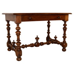 Antique 18th Century French Walnut Writing Table