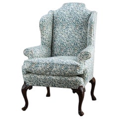 Late 19th Century English Wing Armchair