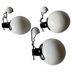 White Metal Wall Lamp by iGuzzini for Harveiluce, 1970s, Italy