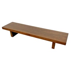 1950's Show-Pieces Mid-Century Modern Asian Low Coffee or Teahouse Table Bench