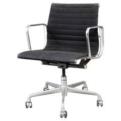 Aluminium Group Desk Chairs by Charles Eames for Herman Miller, Signed