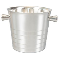 Retro French Christofle Silver Plate Ice Bucket