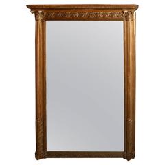 Giltwood Louis XVI Style Mirror 10