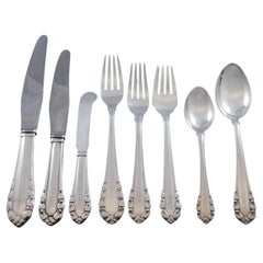 Lily of the Valley by Georg Jensen Sterling Silver Flatware Set Service 96 Pcs