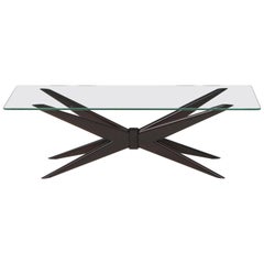 1960's Modernist Spider Base Italian Coffee Table