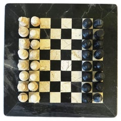 Marble Chess Game Set, circa 1970s