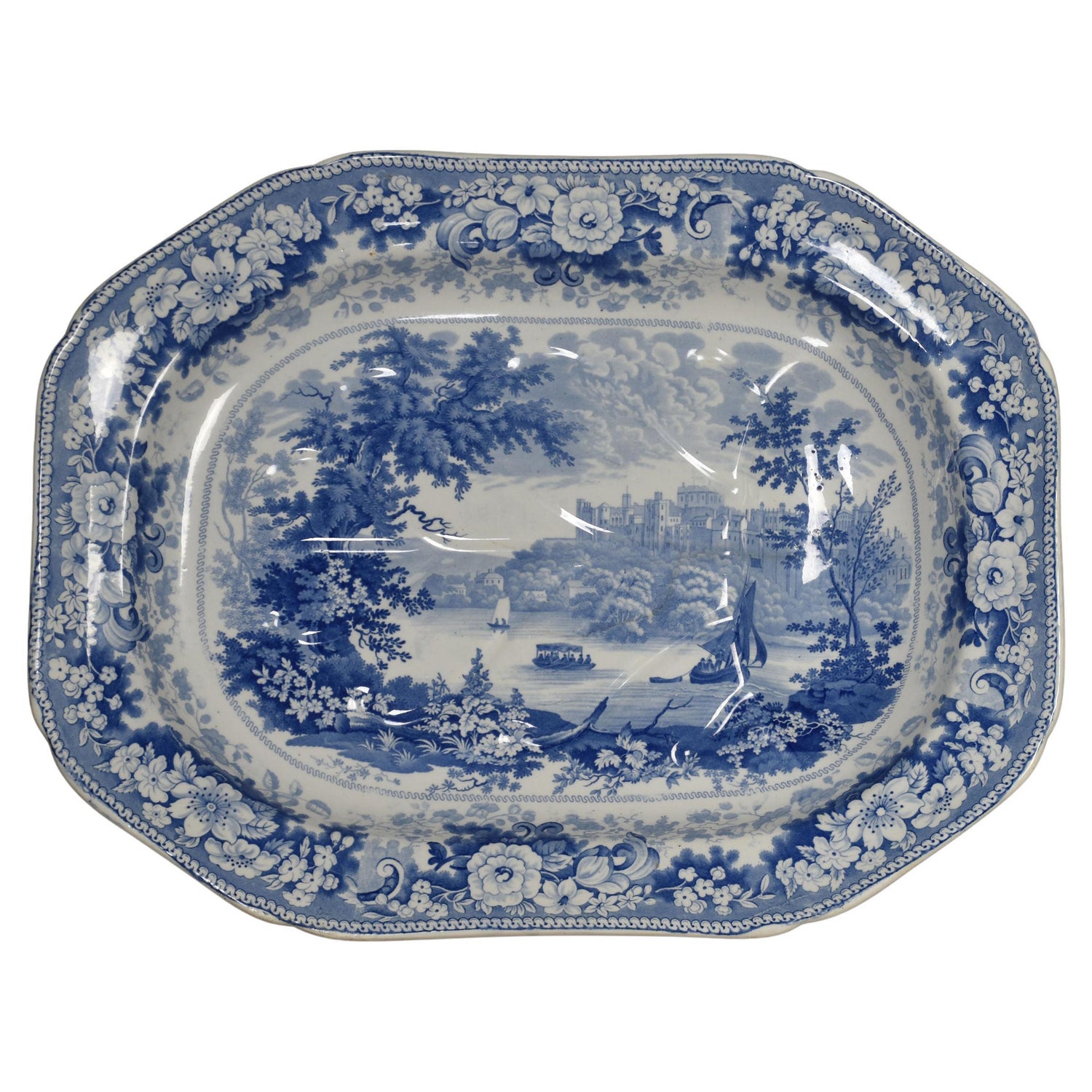 Blue Willow Transferware - Fort Smith National Historic Site (U.S.