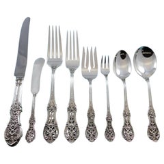 Primrose by International Sterling Silver Flatware Set Service 53 Pcs Dinner