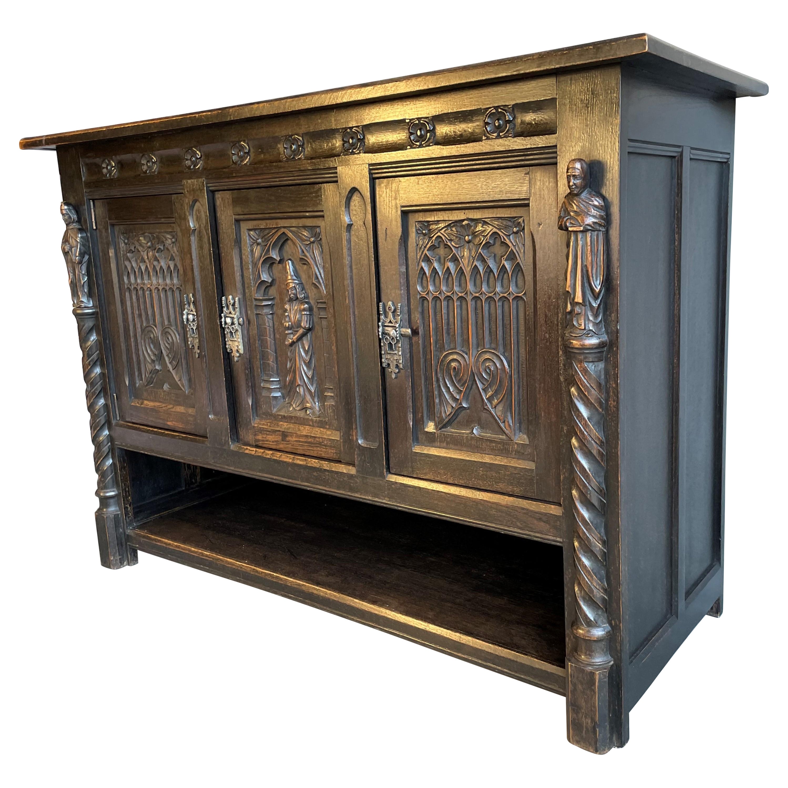 Spanish Revival Sideboard by Robert Irwin at 1stDibs