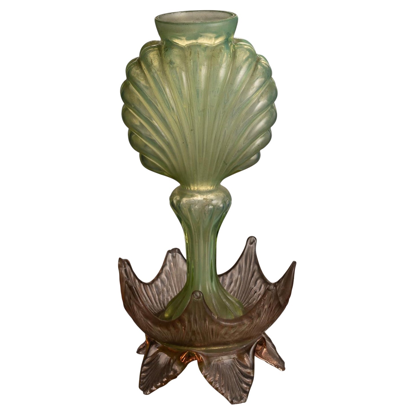 Glass Vase For Sale at 1stDibs