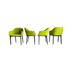 Set 4 Modern Raman and Erwan Bouroullec for Vitra Softshell Chairs
