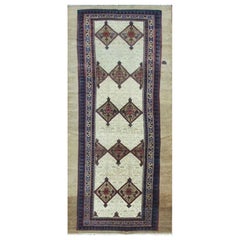 Antiker persischer Serab/Serapi Teppich in Galeriegröße, Farbe Camel