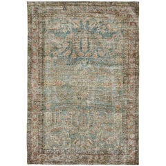 Antiker persischer Mahal-Teppich von Mehraban
