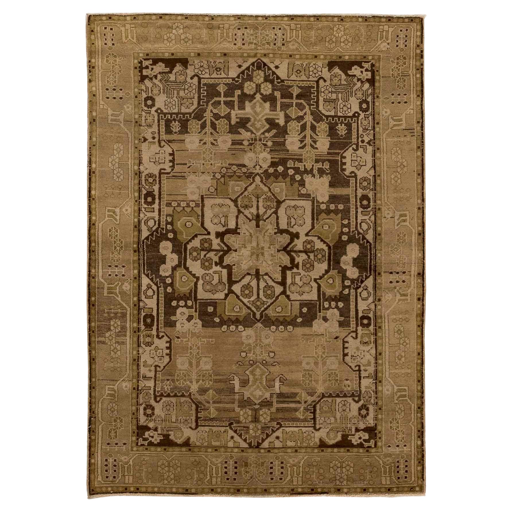 Alfombra Persa Antigua Malayer Design, en venta