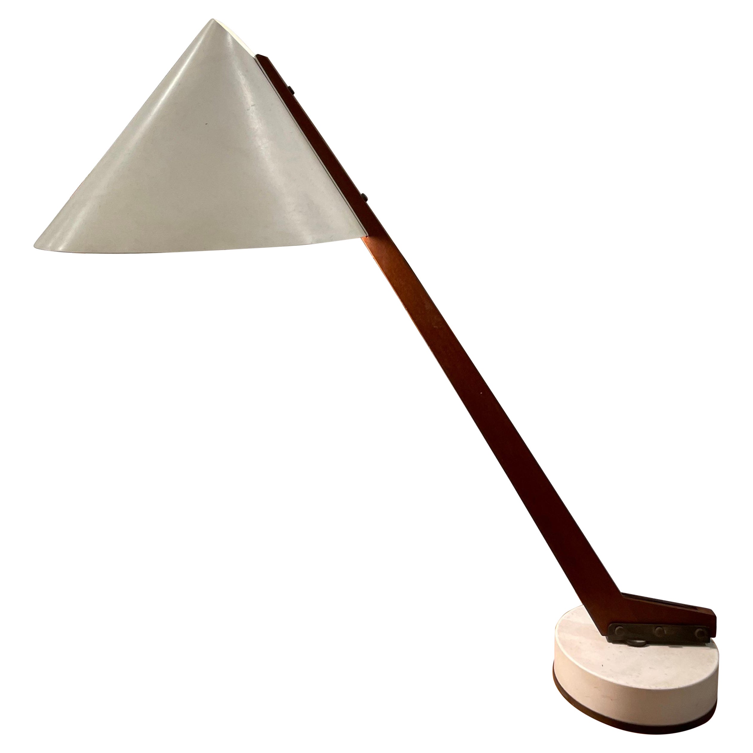 Original Vintage Hans-Agne Jakobsson Table Lamp Model B-54, Original Label For Sale