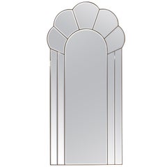1950s Italian Detailed Gilded Wall Mirror