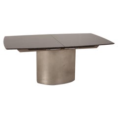 Draenert Adler 2 No. 1224 Granite Metal Table Anthracite Dining Table Extendable
