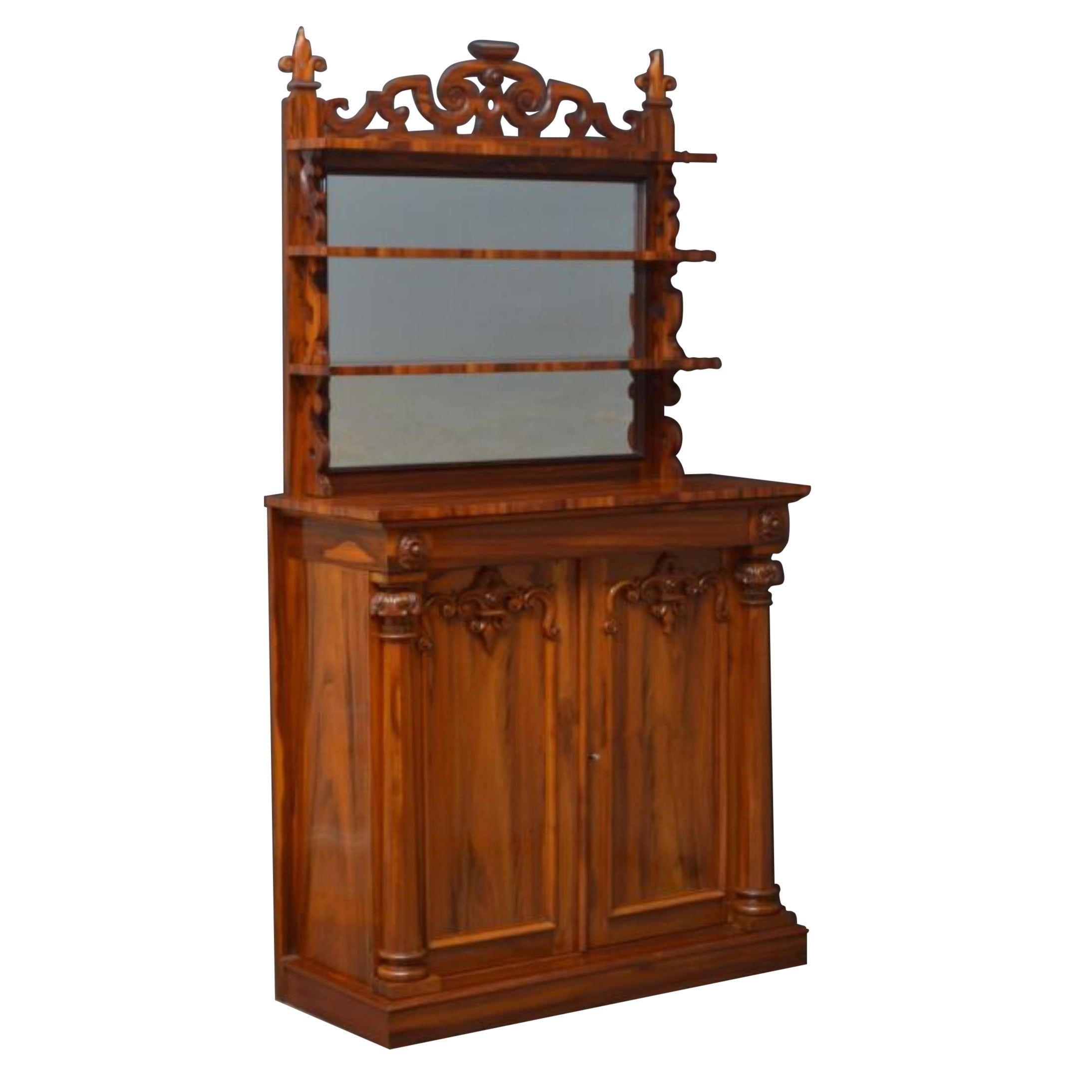 Early Victorian Goncalo Alves Chiffonier