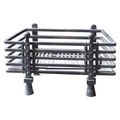 French Art Deco Fire Grate, Fireplace Grate