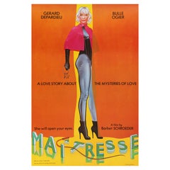 'Maîtresse' Original Vintage Movie Poster by Allen Jones, American, 1976