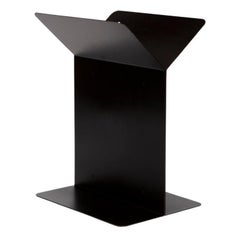 Modern Multifunctional 'Y' Steel Side Table and Rack