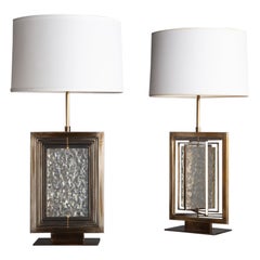 Glass Table Lamps