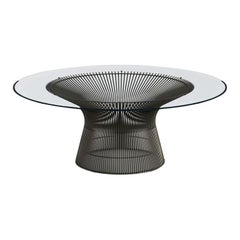 Warren Platner Coffee Table in Bronze Designed for Knoll
