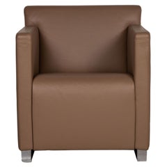 Cor Quant Leather Armchair Beige