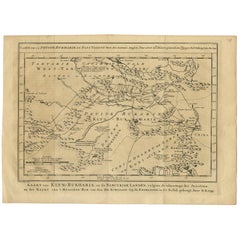 Carte ancienne du Turkmenistan, de l'Ouzbékistan, du Tajikistan et du Kyrgyzstan, 1749