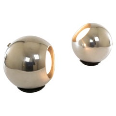 Pair of Model 586 Table Lamps by Gino Sarfatti for Arteluce, 1960s