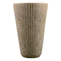 Arne Bang, Denmark, Vase in Glazed Ceramics, 1940s/50s