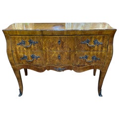 18th Century Italian Naples Louis XVI Kingwood Chest of Drawers 1800